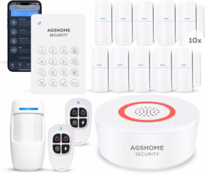 Alarma para Casa Sin Cuotas AGSHOME WiFi | Seguridad Inteligente