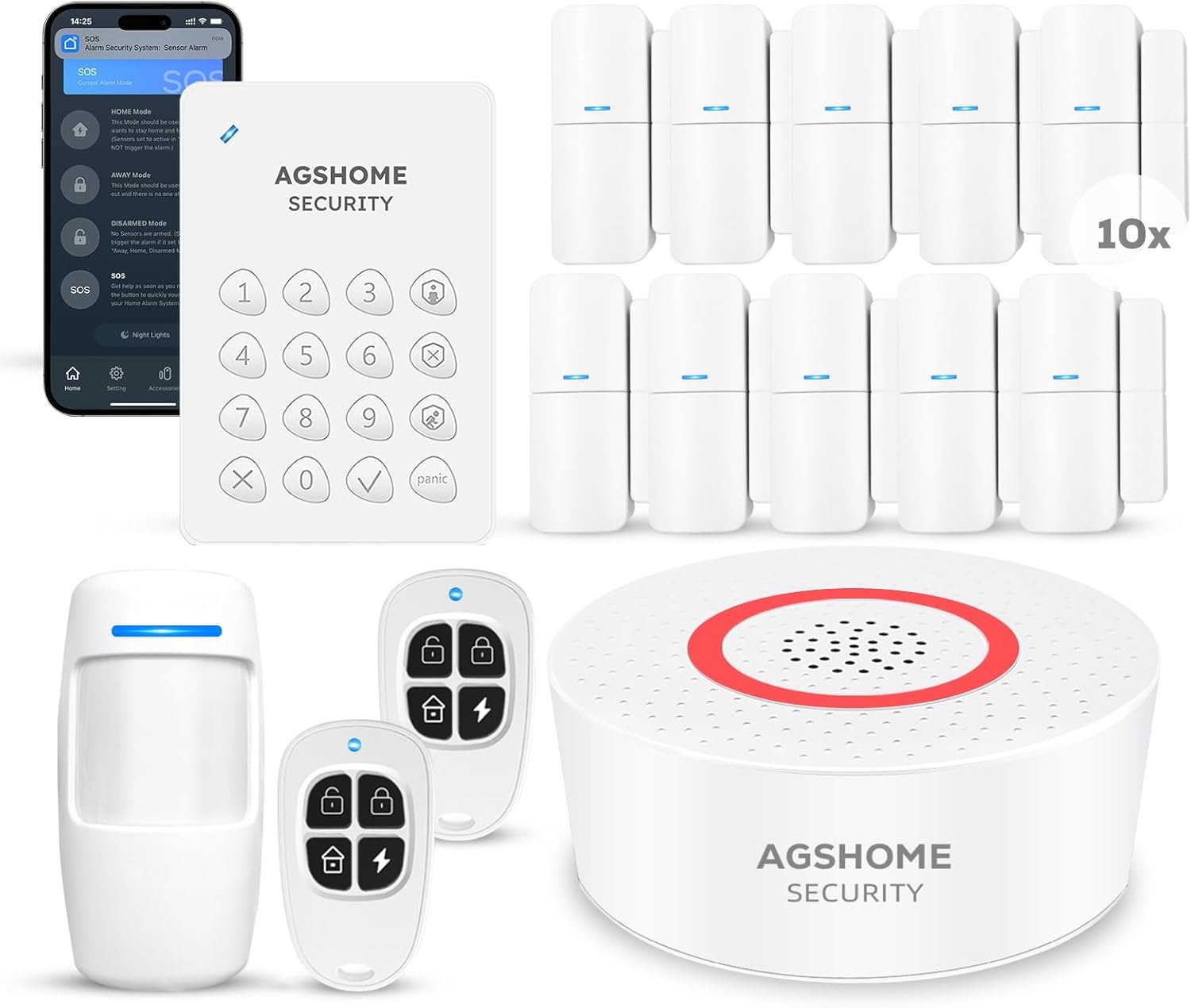 Alarma AGSHOME WiFi